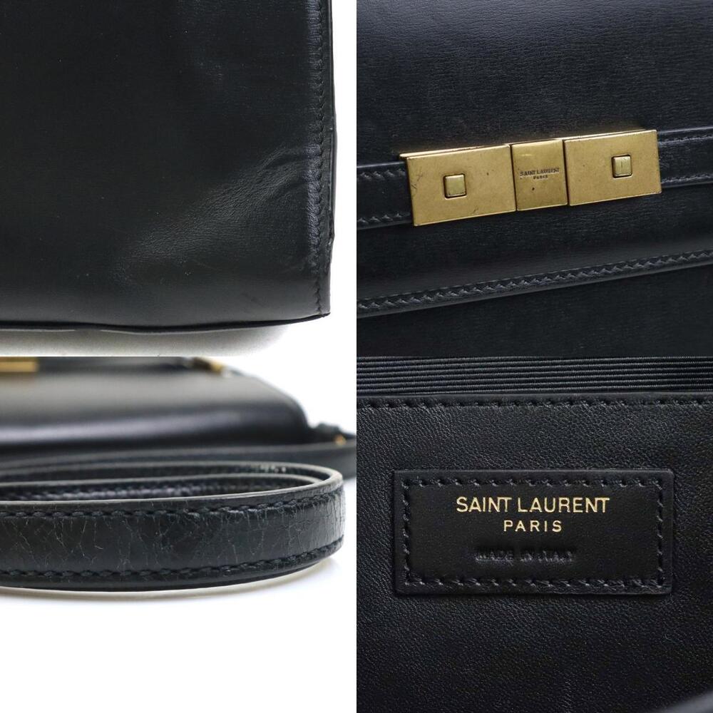 Saint Laurent Manhattan shoulder bag Black - Picture 4 of 5